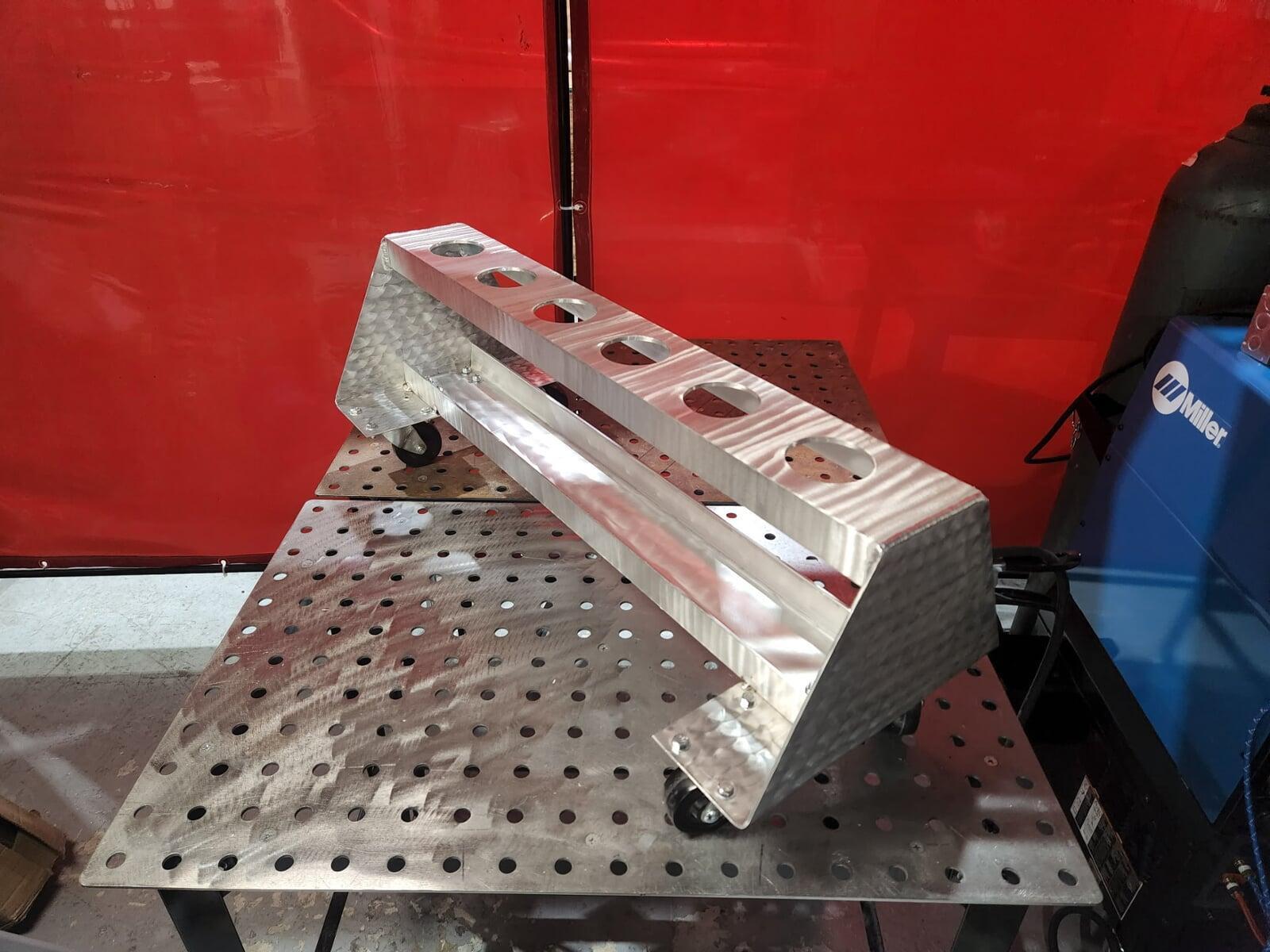 Custom Aircraft Towhead Cart
